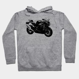 GSX R1000 Bike Sketch Art Hoodie